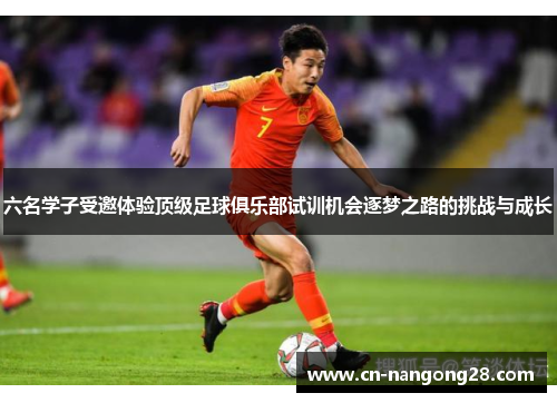 六名学子受邀体验顶级足球俱乐部试训机会逐梦之路的挑战与成长